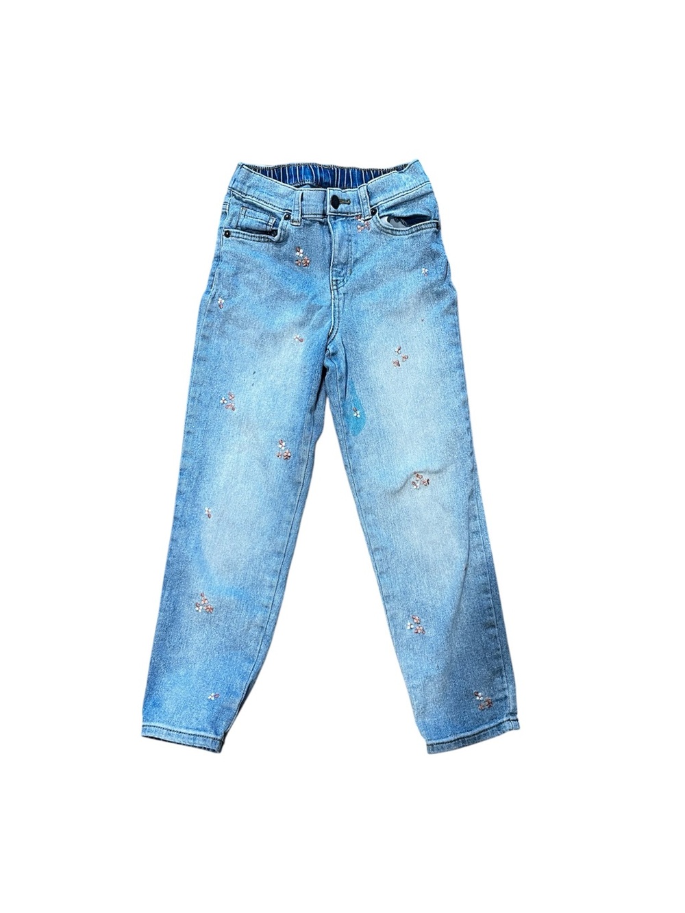 Cat & Jack Light Blue Embellished Jeans
